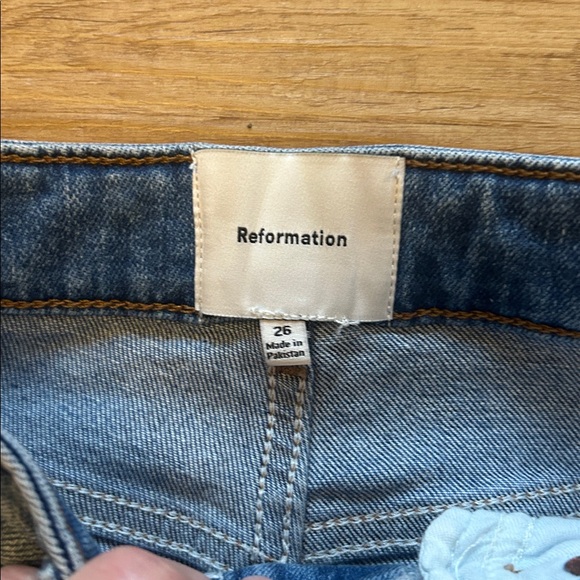 Ezra Super Stretch High Rise Straight Jeans - Picture 4 of 6